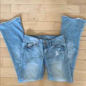 American Eagle “Artist” stretch boot cut jeans